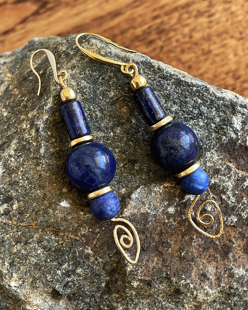 LAPIS LAZULI EARRINGS