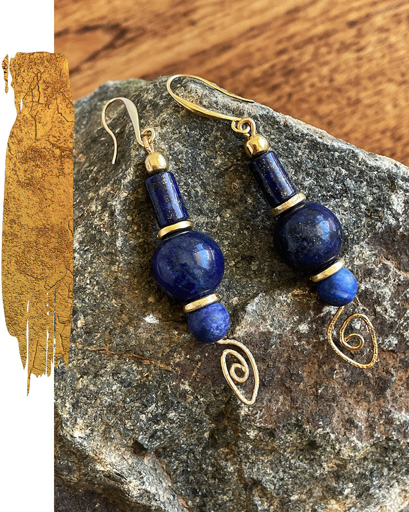 LAPIS LAZULI EARRINGS