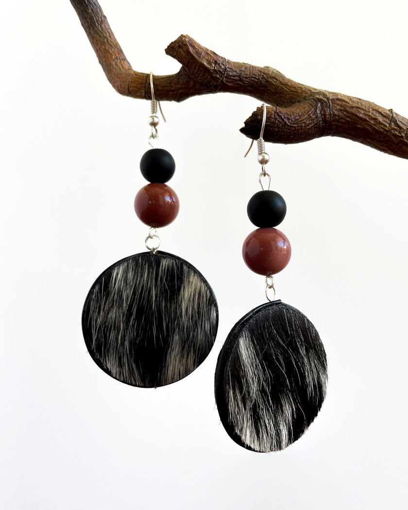 MOO COW MOOKITE EARRINGS EARTH
